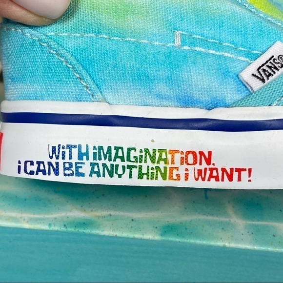 Vans x SpongeBob Slip On V Imaginaaation Sneakers Size 4 Toddler - Picture 12 of 14